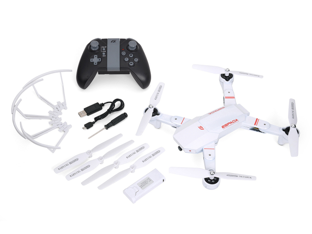ESPADA（エスパーダ） 高度維持機能付FPVドローン （White） 【GB101】 