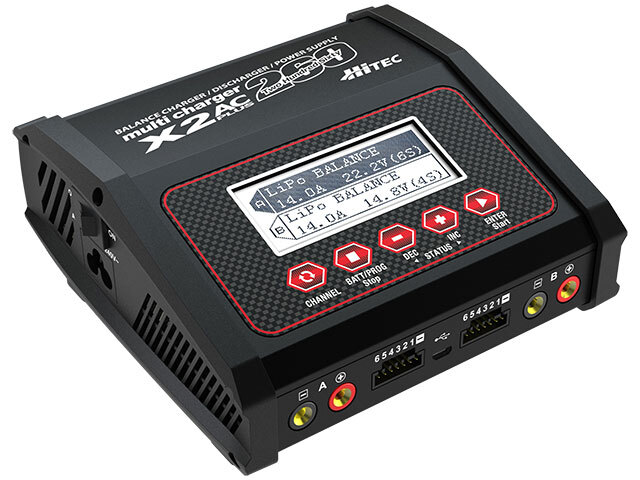 ハイテック　充電器　マルチチャージャーX2ACプラスⅡ multi charger X2 AC plus [マルチチャージャー X2 AC プラス