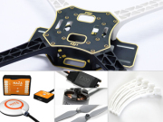 【販売終了品】DJI 最新型F450スーパーコンボ ＋ NAZA-M V2(GPSジャイロ) ＋ スキッド　【日本語説明書付属】