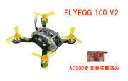 【販売終了品】Futaba S-FHSS送信機とバインドして飛ばせる！　KINGKONG FLYEGG 100 V2（AC900受信機搭載済）BTF　【日本語設定ガイド付属】