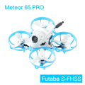 Futaba S-FHSS送信機とバインドして飛ばせる！ BETAFPV Meteor65 PRO 1セル仕様マイクロブラシレスフープ コンボセット（バッテリー2個＆充電器付属）　【日本語ガイド付属】