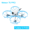 Futaba S-FHSS送信機とバインドして飛ばせる！ BETAFPV Meteor75 PRO 1セル仕様マイクロブラシレスフープ コンボセット（バッテリー2個＆充電器付属）　【日本語ガイド付属】