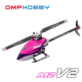 超安定6軸ジャイロ＆パニックリカバリ機能搭載！　OMPHOBBY M2 V2 フルメタル仕様（パープル）完成機　【S-FHSS互換受信機・バッテリー1個・各種スペアパーツ・日本語説明書付属】