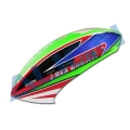 【販売終了品】600XN 塗装済みキャノピー（グリーン）　【HC6184】