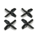 Beta 65 PRO2に最適！ HQProp製 1.2X1.3X4 Black (2CW+2CCW)-ABS-1.0mmシャフト用