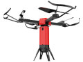 フォルダブルFPVドローン　リバティ（レッド） モード1・右スロットル　【L6059-R1】【航空法対象外】