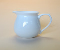 【中国茶具】白磁手付き茶海