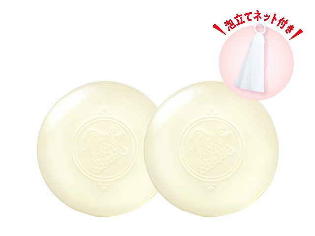 商品写真_葡萄樹液せっけん2個