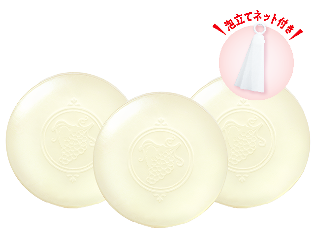 商品写真_葡萄樹液せっけん3個