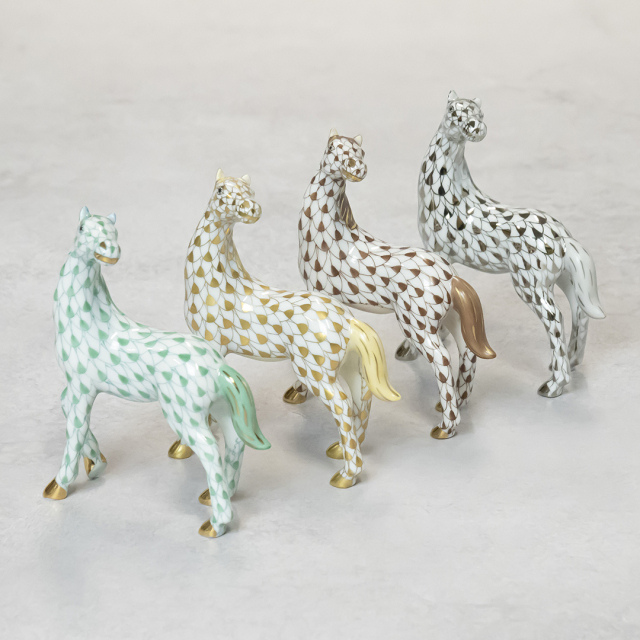 ☆ヘレンド☆ フィギュリン 陶器人形 干支 馬 ☆ヘレンド☆ フィギュリン 陶器人形 干支 馬