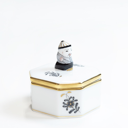 アポニー・ブラック] ハチカクボックス(L)マンダリン