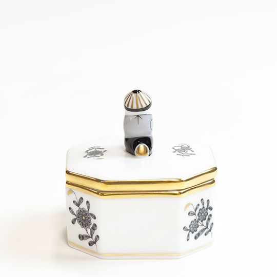 最終価格　ヘレンド　マンダリン　丸ボンボン　ボンボニエール　箱あり 最終価格 ヘレンド マンダリン 丸ボンボン ボンボニエール 箱あり