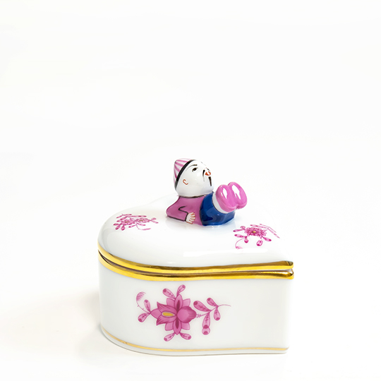 ヘレンド     アポニーピンク　バスケット大小サイズ ヘレンド アポニーピンク バスケット大小サイズ