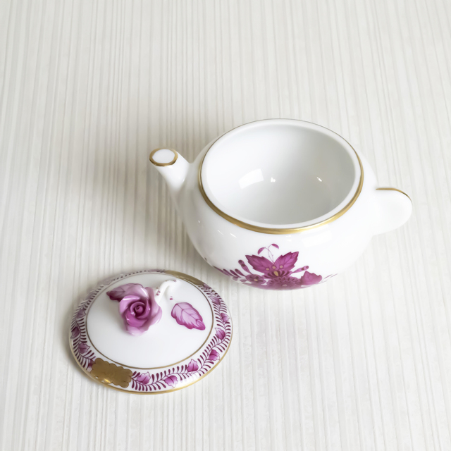 美品ヘレンドデミタス7点セット Apponyi アポニー ピンク