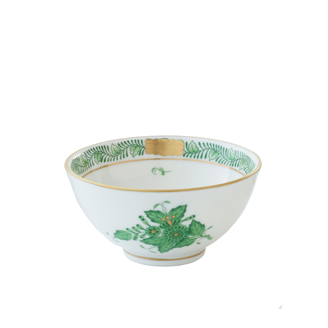 ヘレンド　アポニーグリーン　大皿　専用の箱付き アポニー・グリーン] ファンシーディッシュ