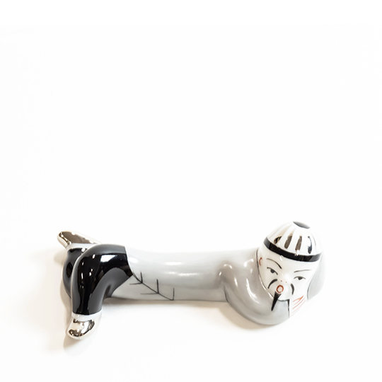 グレー] ハシオキ ヨコムキヒジマクラ