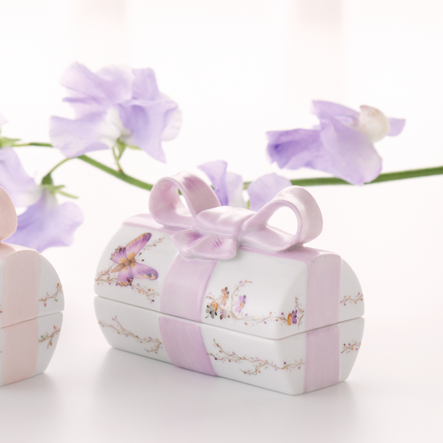 ヘレンド フォーシーズンリボンボックス 小物入れ Amazon.co.jp: ヘレンド リボンボックス フォーシーズン 小物