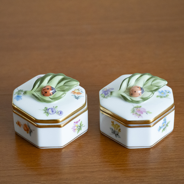 ミルフルール] ハチカクボックス てんとう虫