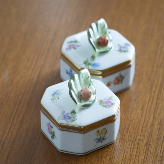 ミルフルール] ハチカクボックス てんとう虫