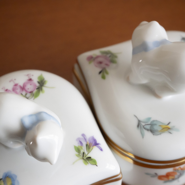 ミルフルール] ハートボックスL ネコ