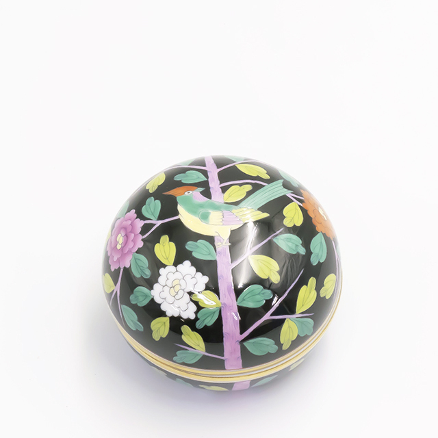 未使用✨herend ヘレンド「マカオブラック」マスターペインター 18,5㎝ 未使用✨herend ヘレンド「マカオブラック」マスターペインター