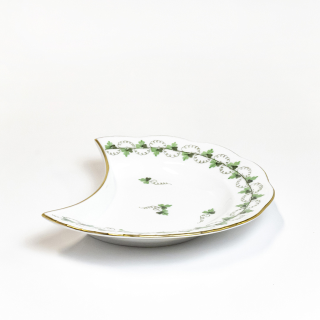 ヘレンド　クレセントディッシュ　皿 ヘレンド インドの華 クレセントディッシュ プレート 19cm - メルカリ