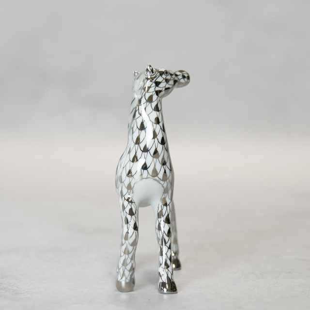 干支置物・うま（プラチナ）