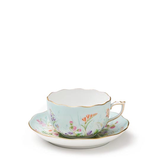 フォーシーズン] ティーカップ&ソーサー