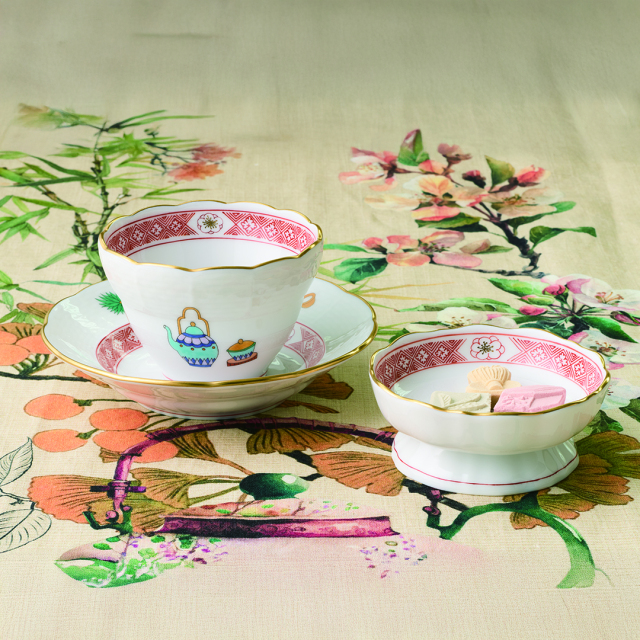 東方の宝] オリエンタルカップ&ソーサー3