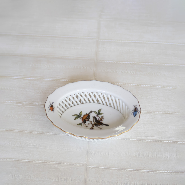 ロスチャイルド・バード] バスケットワークトレー