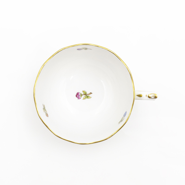 ヴィクトリア・ブーケ] ティーカップ&ソーサー