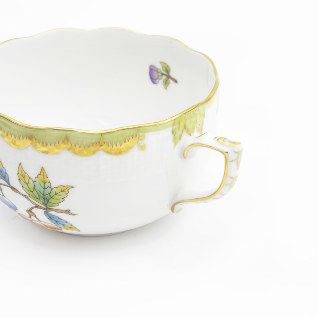 ヘレンド ヴィクトリアブーケ ウィーンの薔薇 ヴィクトリア・ブーケ] ティーカップ&ソーサー