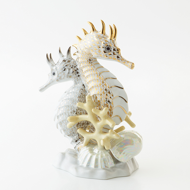 ワンダーパーク ゴールド＆プラチナ] タツノオトシゴペア