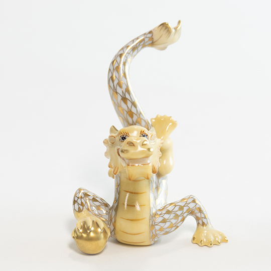 干支置物・たつ（ゴールド）