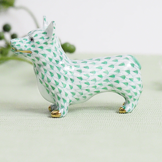 ヘレンド　ドッグ ワンダーパーク ライムグリーン] ジャックラッセルテリア