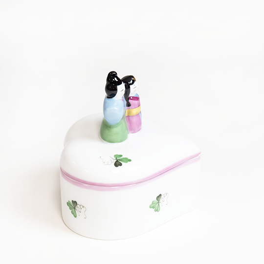 ウィーンの薔薇・シンプル] ひな小筺