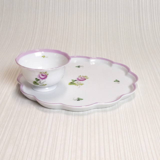 ウィーンの薔薇・ピンク] トレー