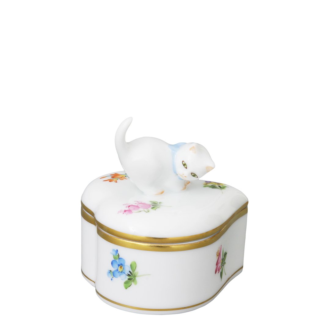 ヘレンド　ミルフルール　リボンボックス ミルフルール] リボンボックス