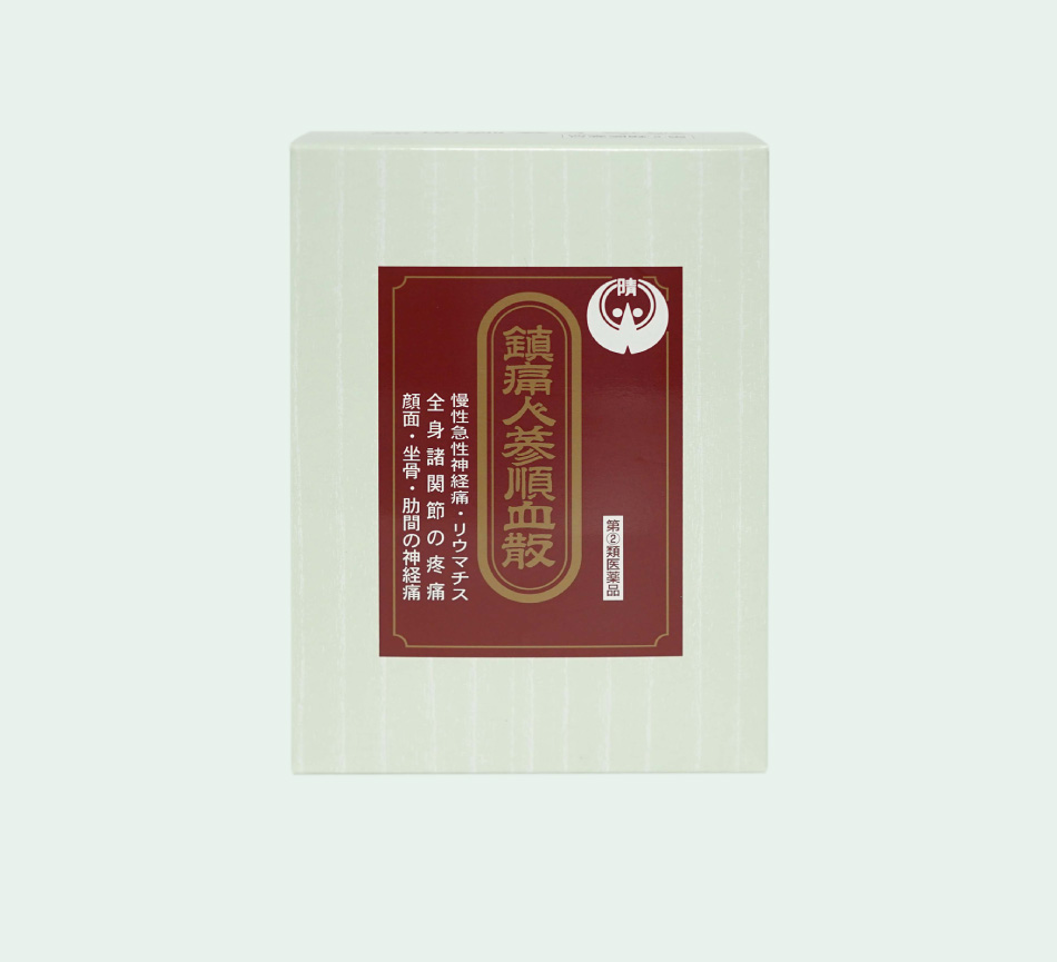 鎮痛人蔘順血散 漢方 和漢 神経痛 関節痛 リウマチ 肩こり 腰痛 40包 第2類医薬品 渡部晴光堂