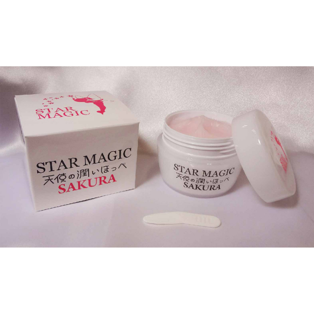 スターマジック　天使の潤いほっぺ　オールインワンゲルクリーム　美白作用の水溶性プラセンタ配合　医薬部外品