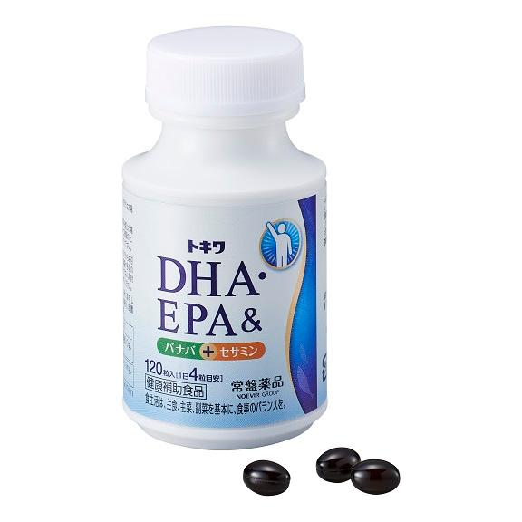 トキワ ＤＨＡ ＥＰＡ バナバ セサミン　必須脂肪酸 トキワ 120粒
