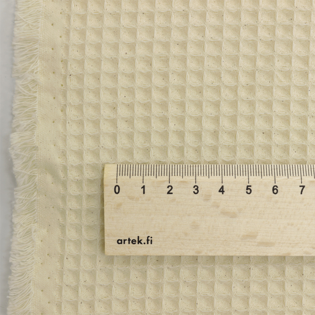 反物 巻物 綿100％プレーンワッフル生地