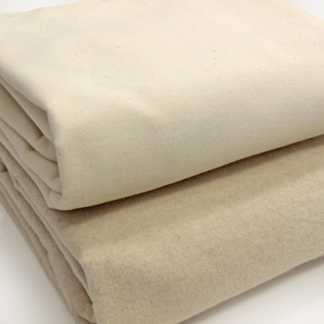 両面起毛プレミアムオーガニックコットンフランネル生地反物販売