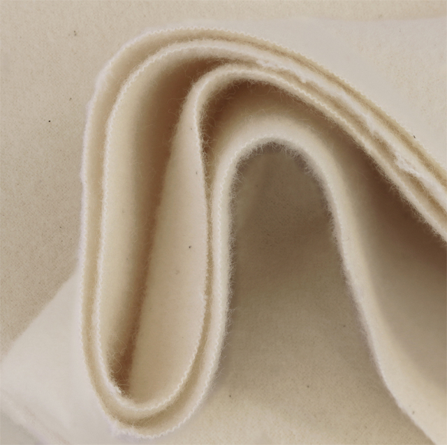 20×16/2両面起毛加工フラン ネル生地 生成り