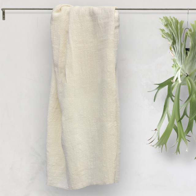オーガニックコットン甘撚り手紡ぎ生地