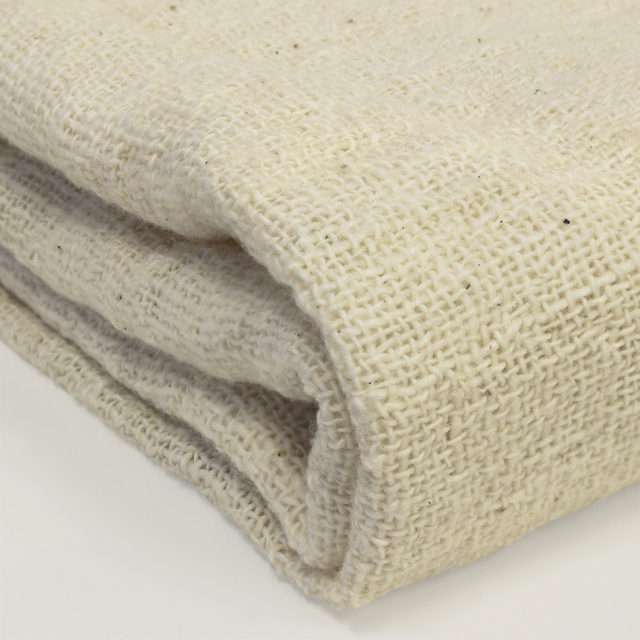 オーガニックコットン甘撚り手紡ぎ生地