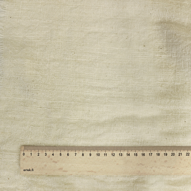 オーガニックコットン甘撚り手紡ぎ生地