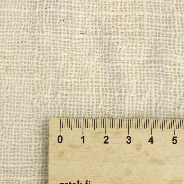 オーガニックコットン甘撚り手紡ぎ生地