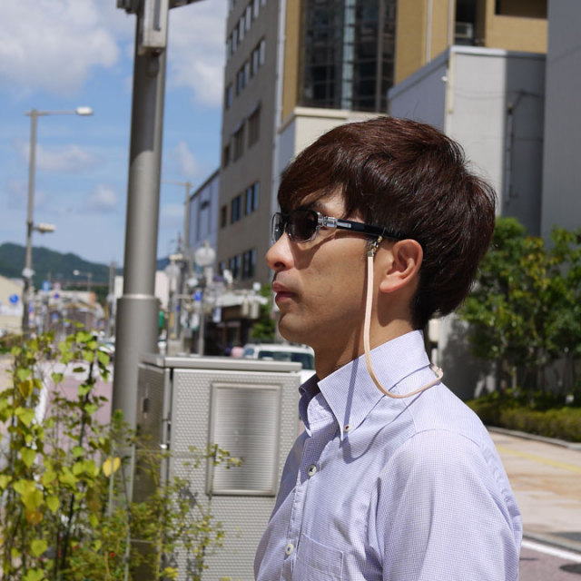 グラスコード おしゃれ 革 メンズ 日本製 Diffuser イタリア牛革 本革グラスコード Glass Code メガネ ストラップ ソフト レザー 65 以上節約