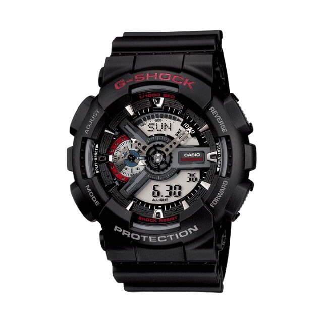 G-SHOCK GA-110-1AJF アナデジ ブラック腕時計